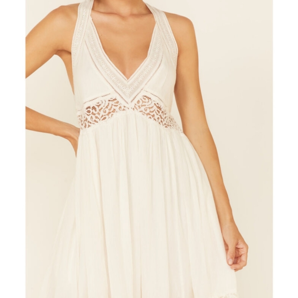 Free People Carla maxi Dress - ivory